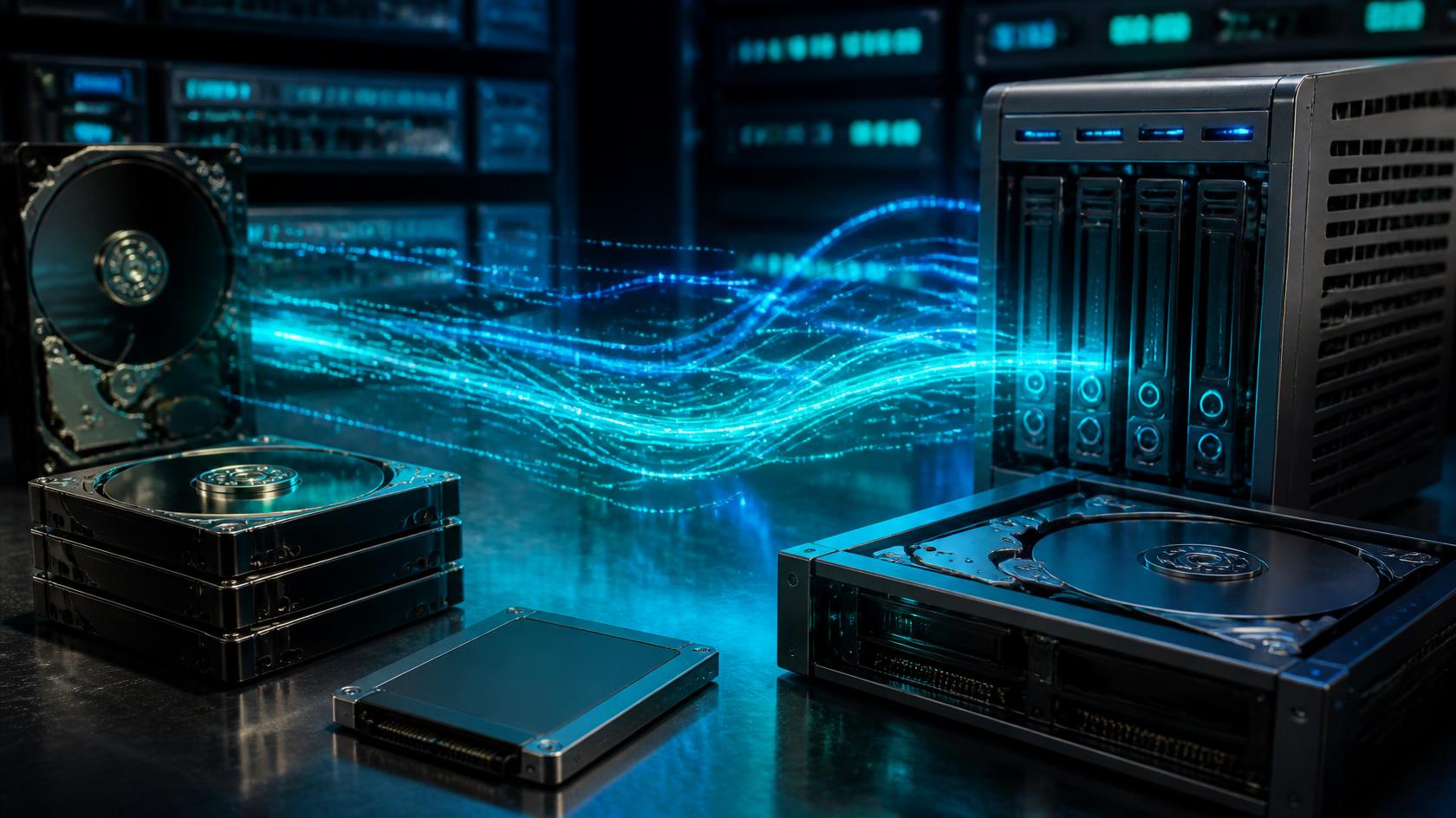 Data recovery van harde schijven, SSD's en opslagmedia
